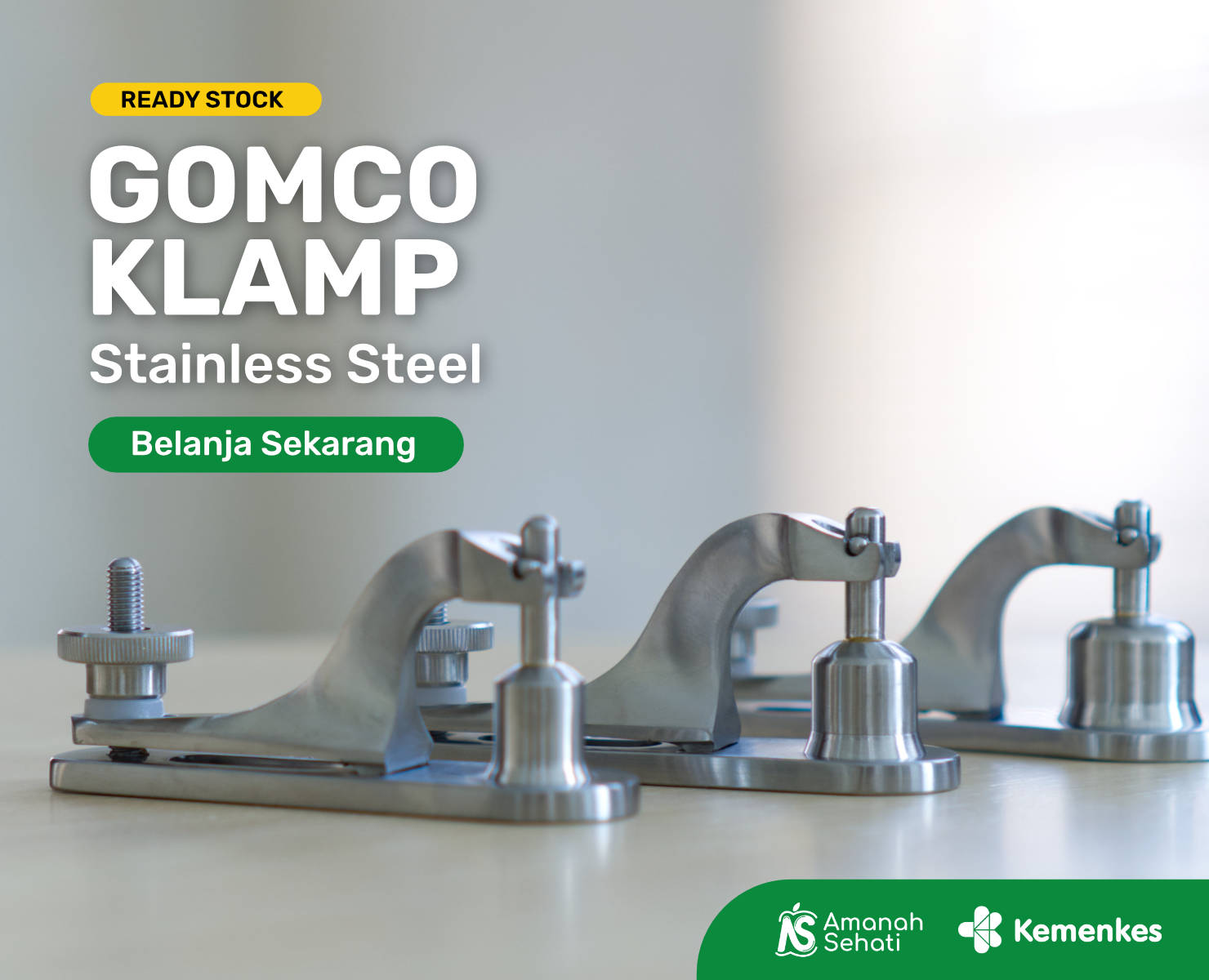 Gomco Klamp Stainless Steel ASM